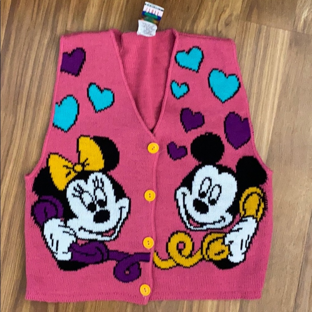 Minnie and Mickey vest